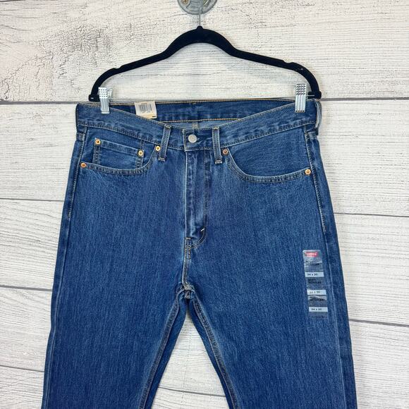 Levi's Men's 505 Regular Fit Straight Leg Jeans Size 34x30 - Picture 2 of 6